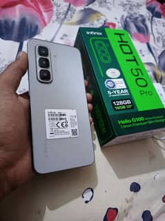 infinix hot50pro with box charger