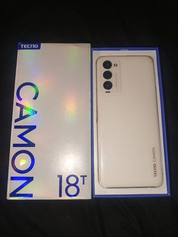 Tecno Camon 18t 10/10 with box 0