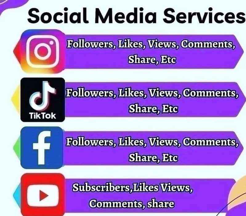 Social media real service 0