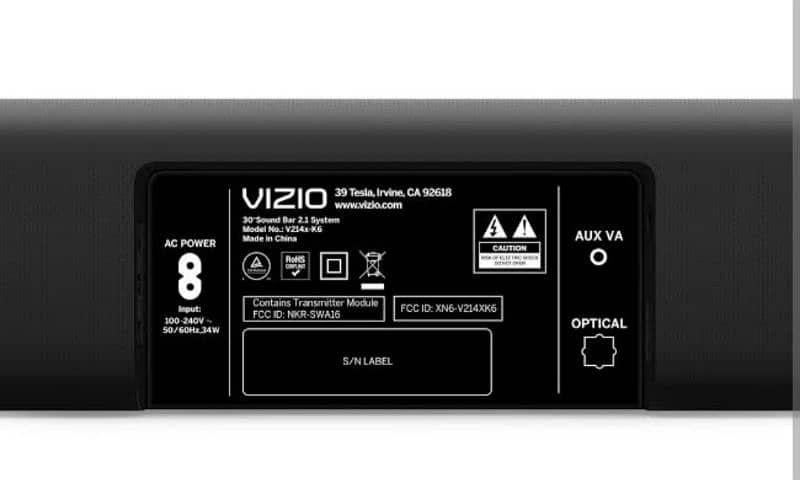 Vizio huge Sound bar 2