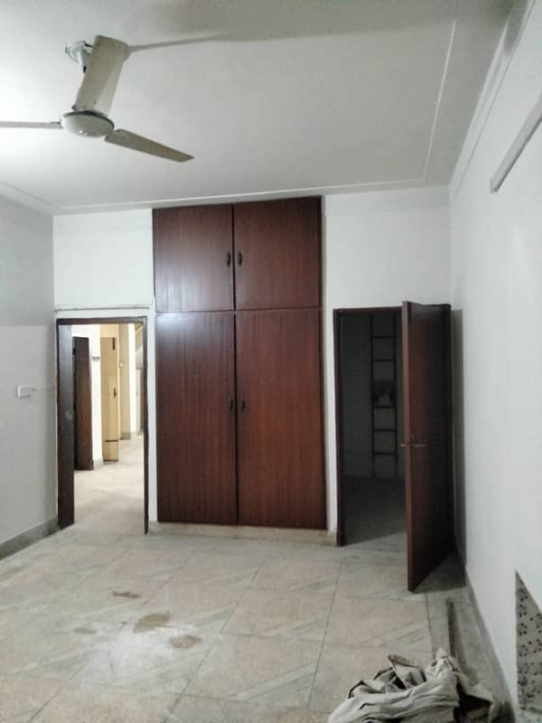 MIAN ESTATE OFFERS 5 MARLA LOWER PORTION facing park for rent for reasonable family 10