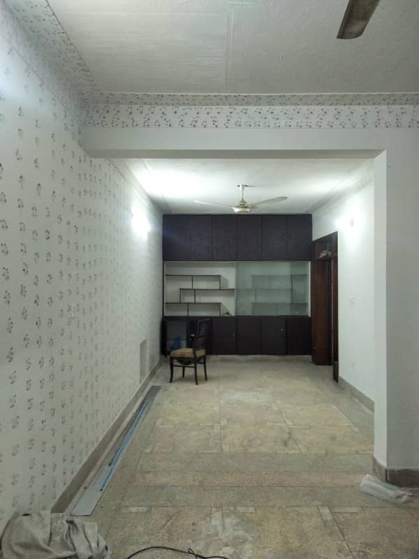 MIAN ESTATE OFFERS 5 MARLA LOWER PORTION facing park for rent for reasonable family 14