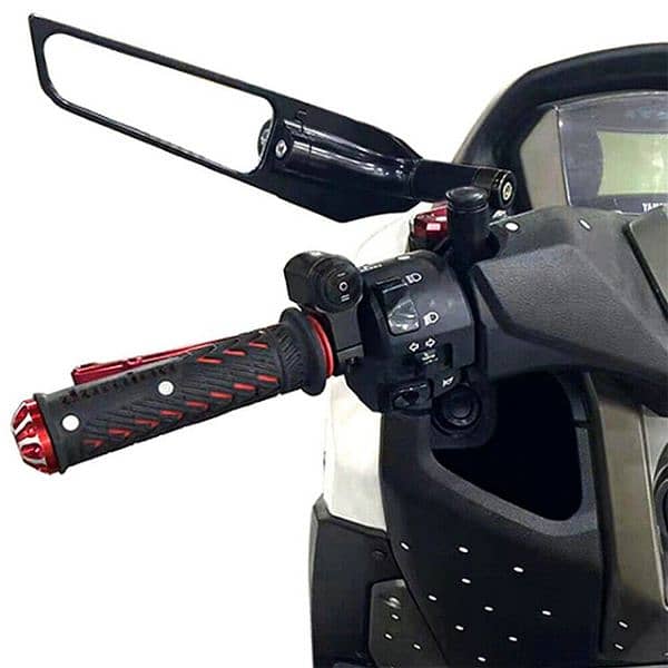 Universal Protaper Side Mirror YBR And for Small Bikes Carbon Fiber 8