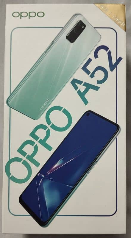 oppo A52 with box 8