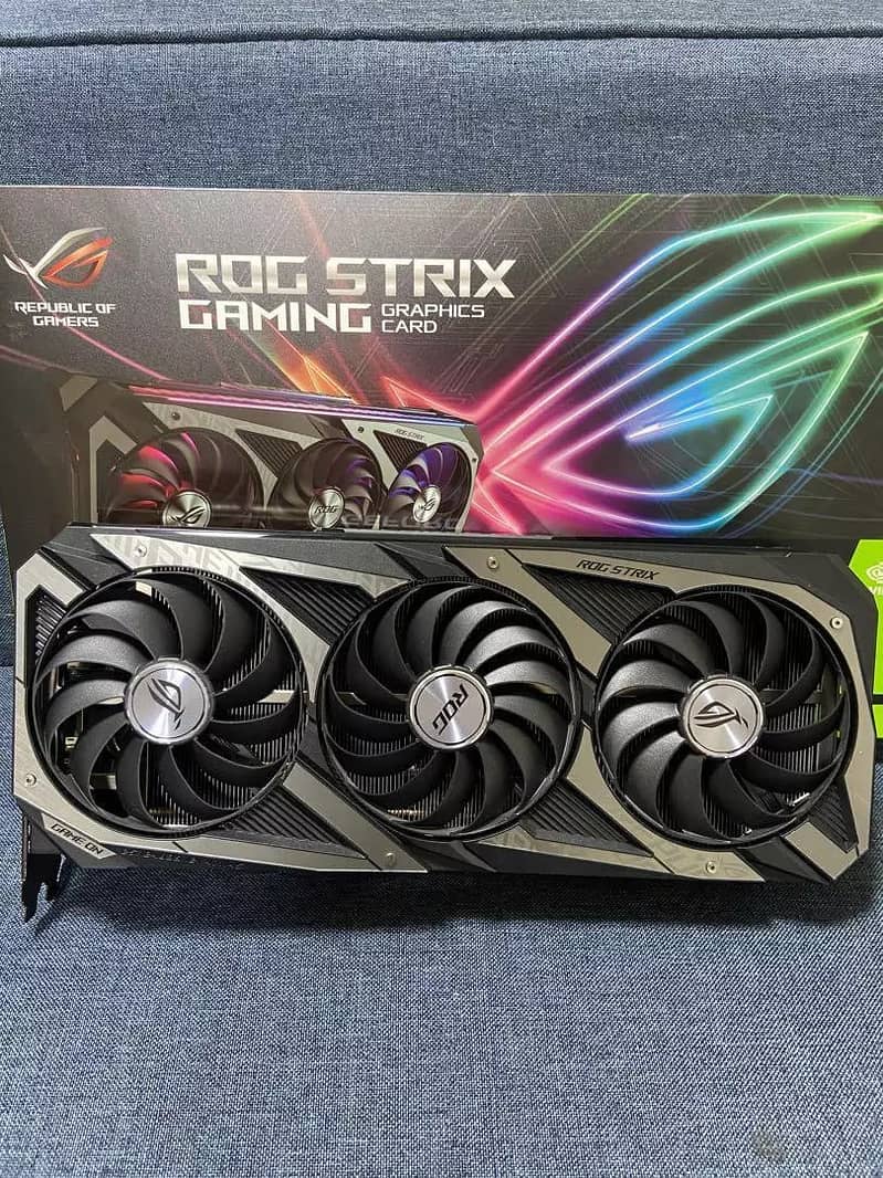 Asus Strix Rog 3060Ti Graphics Card 1