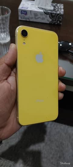 iPhone XR 25GB PTA aprovd with 20Wat chrgr USB 03053372873