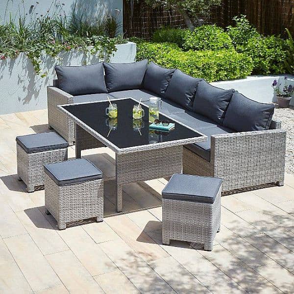 Outdoor Garden patio sofa set/Dining chairs/rattan swing 1