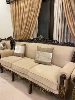 sofa set available with side tables and center table