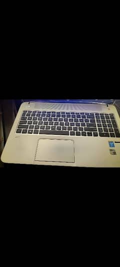 HP laptop core i7 smart book silver colour