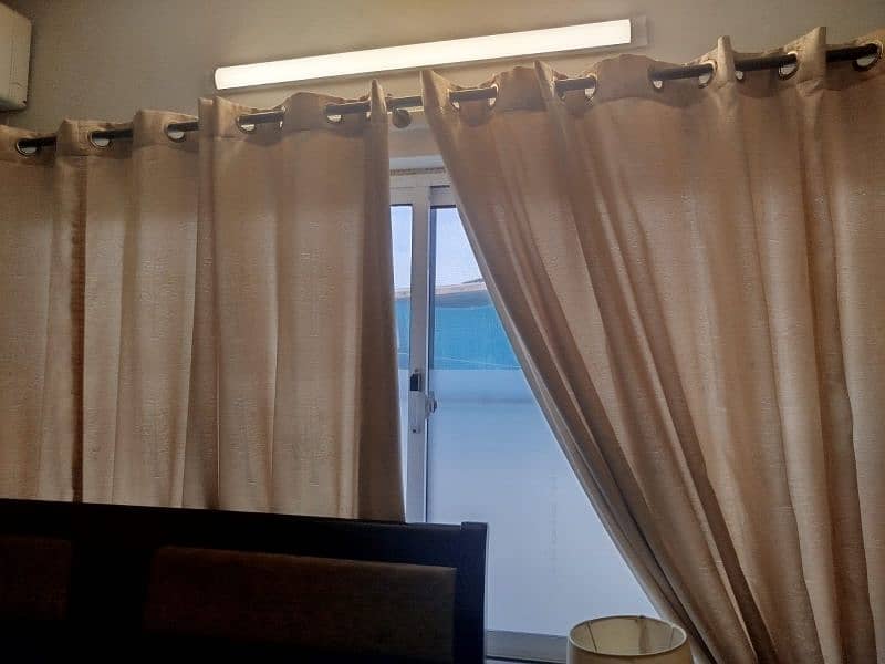 beige colour curtains 4