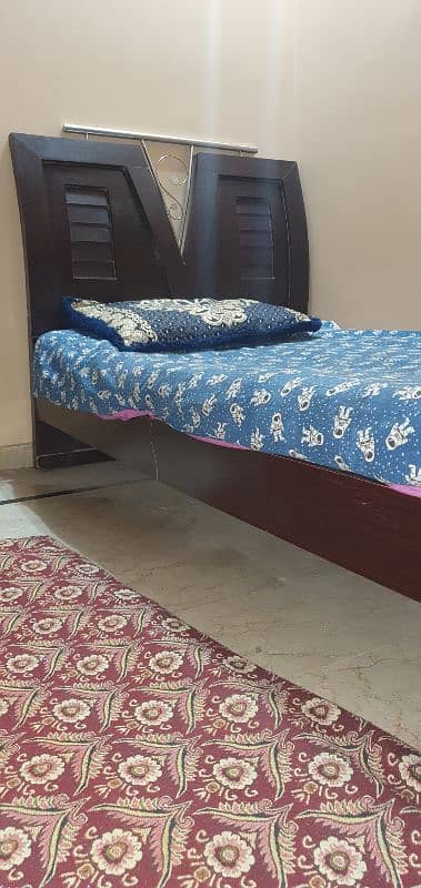 SINGLE BED WITH MATTRESS 4