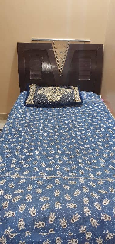 SINGLE BED WITH MATTRESS 5