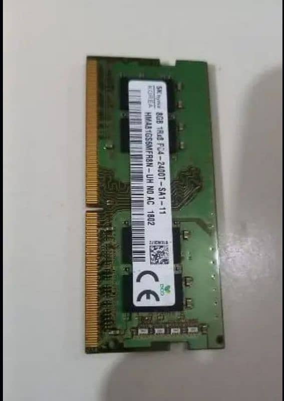 SK Hynix Korea  8 Gm ram new condition 3