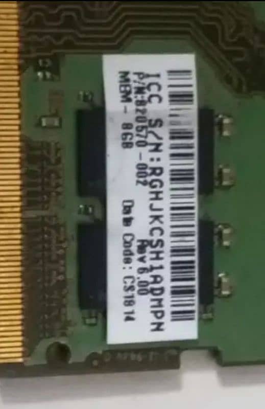 SK Hynix Korea  8 Gm ram new condition 4