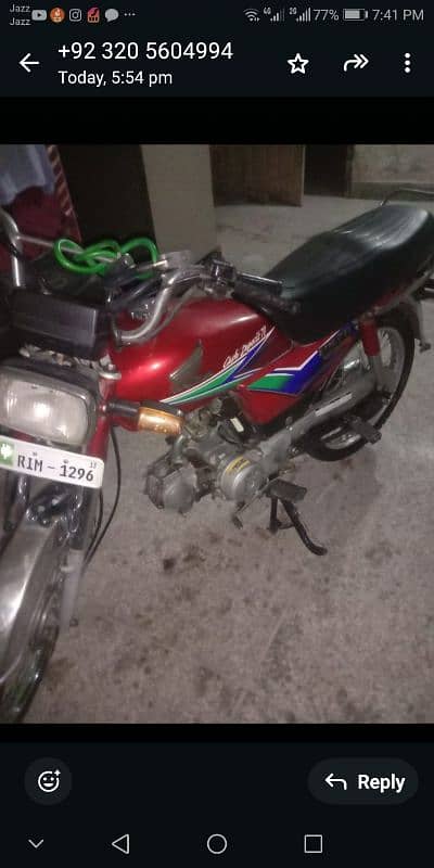 HONDA 70 BICKE FUII OK 4