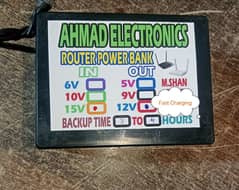 router Power Bank 12V Available