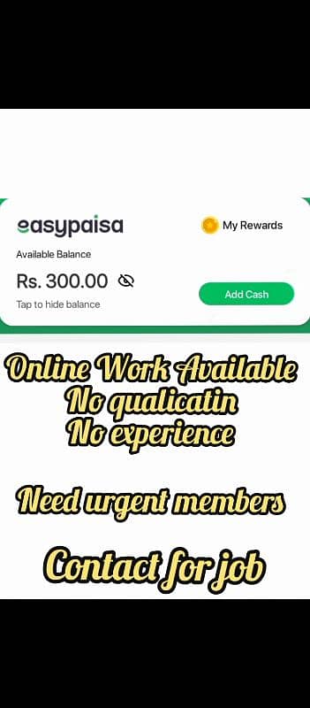 Online Job  | No Fees | Need Urgent Staff 0