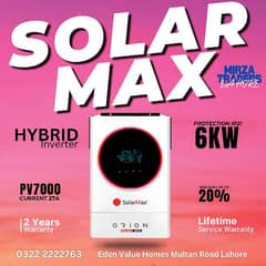 SolarMax Orion Dual 6kw Hybrid Inverter