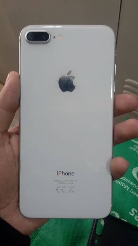 iphone 8 plus PTA approved 64gb with box and changer 7