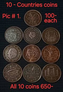 Worldwide RARE coins sets