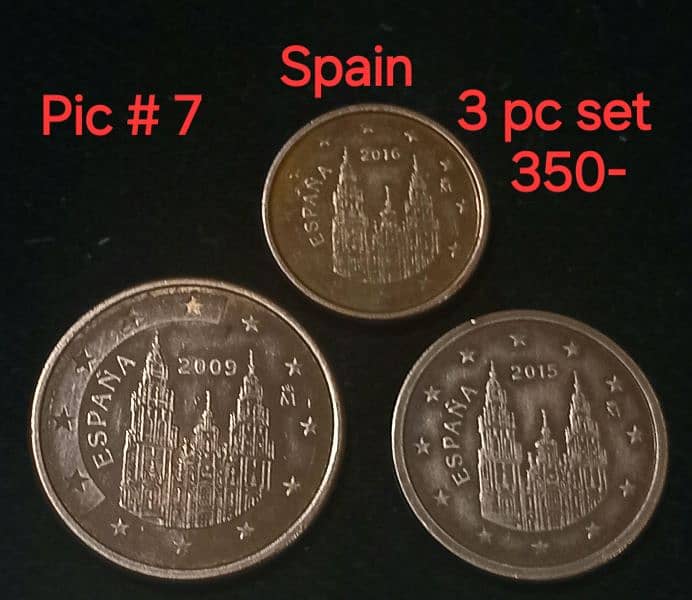 Worldwide RARE coins sets 6