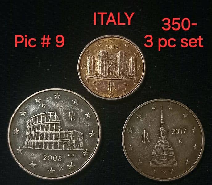 Worldwide RARE coins sets 8