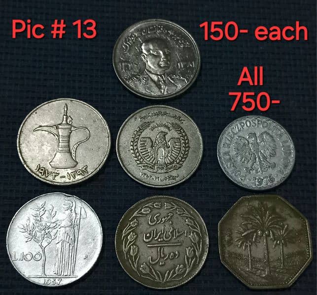 Worldwide RARE coins sets 12