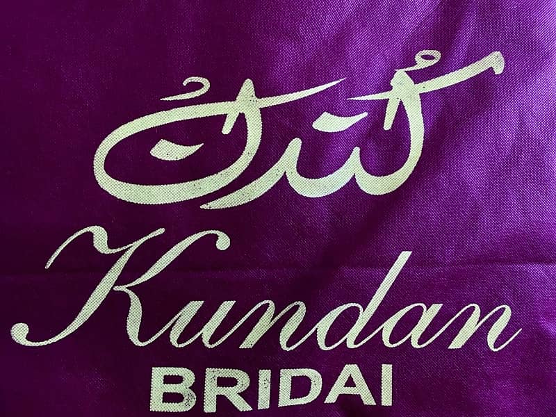 Kundan bridal desinger wedding dress inspired by minal khan 1