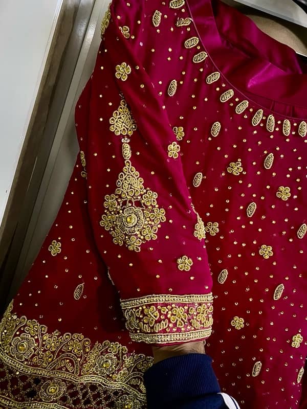 Kundan bridal desinger wedding dress inspired by minal khan 9