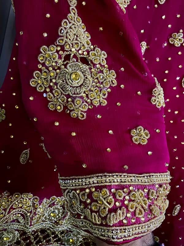 Kundan bridal desinger wedding dress inspired by minal khan 10