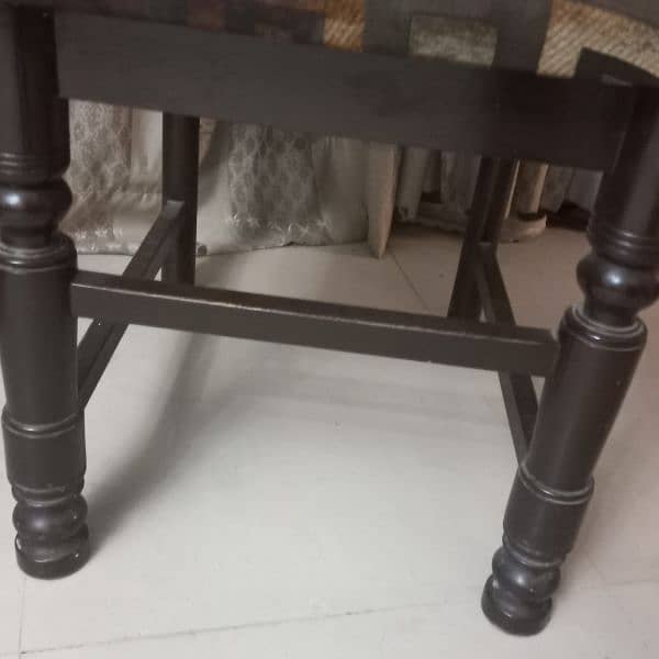 Dinning Table and Six Chairs for Sale 2