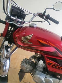 Honda CD 70 2023 Red