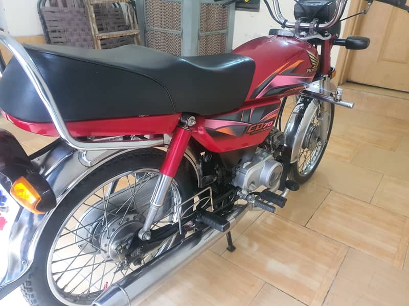 Honda CD 70 2023 Red 5