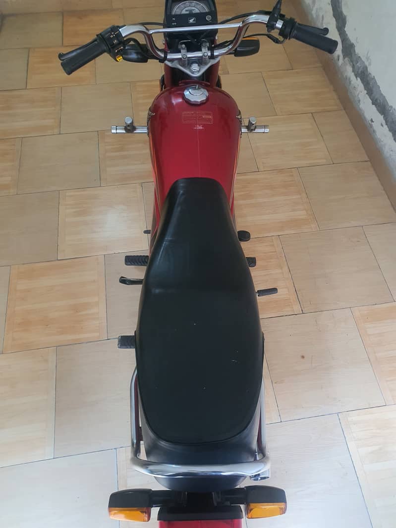 Honda CD 70 2023 Red 6