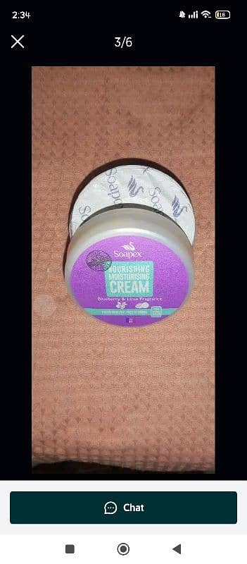 Soapex organic cream 2