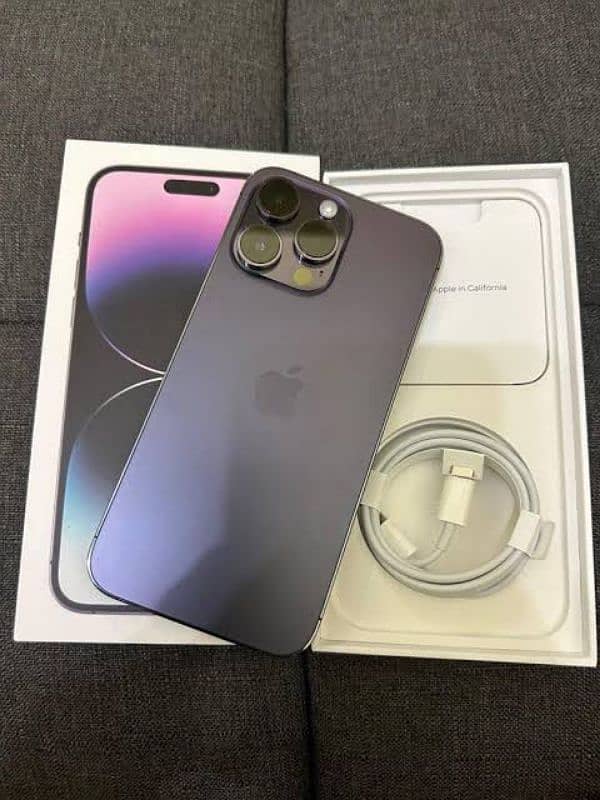 iPhone 14 Pro Max 256gb Deep Purpal 0