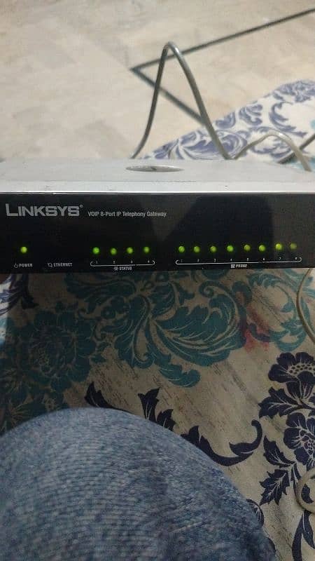 Cisco Linksys SPA8000  8 Port Telephony Gateway Analog Phone IP PBX 6