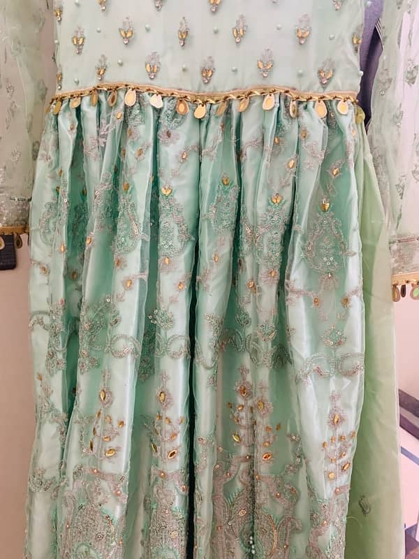 Full embroidery long maxi 4