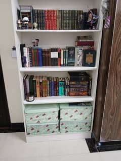 White Bookshelf