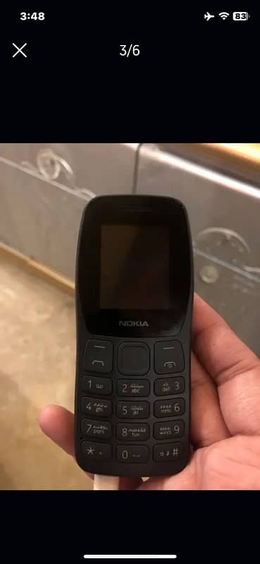 nokia 105 with box charger dual sim pta approved 1 week battery timing 1