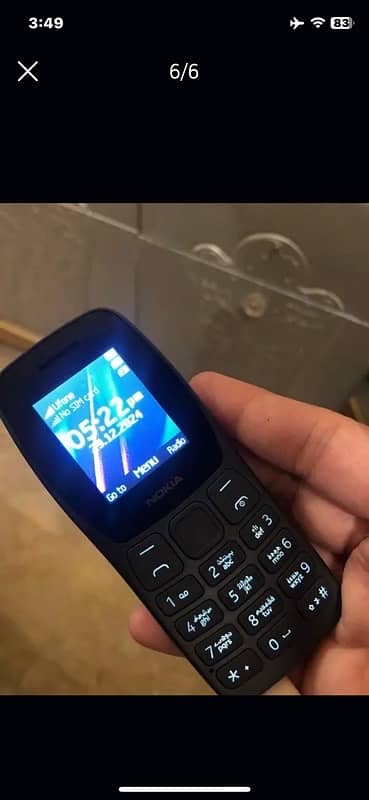 nokia 105 with box charger dual sim pta approved 1 week battery timing 4