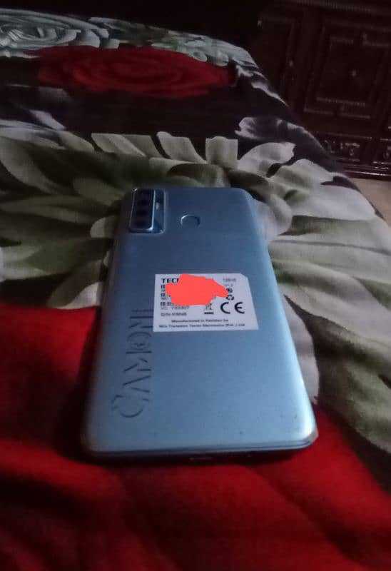 Tecno Camon 17 6GB RAM with Box All OK PTA Approved Official 5