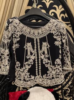 Black Bridal lehnga