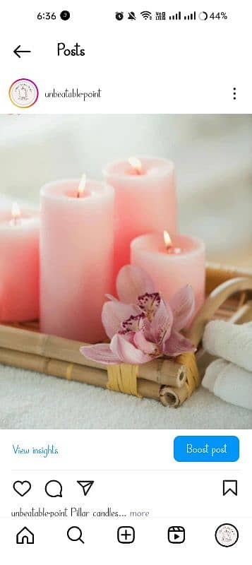 Scented Pillar Candles 2