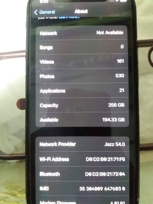 i phone x non PTA 256 gb bettry service Totelly original  1