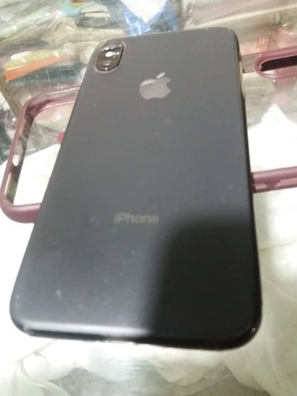 i phone x non PTA 256 gb bettry service Totelly original  5