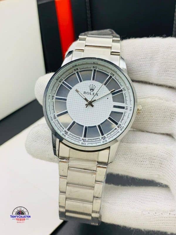 Men's Stainless Steel Quartz watch 0