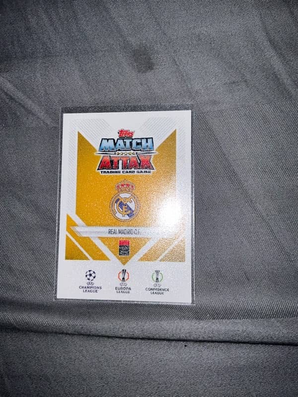 Match attax 24/25 Trophy triumph Vinicius Junior #437 Football Cards 1