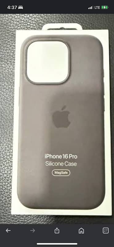 iphone 16 pro case  original apple silicon case with bill 1