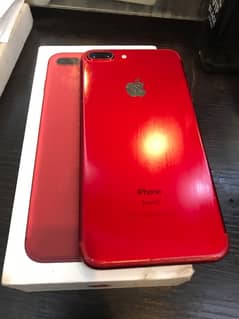 Iphone 7 plus 128 GB PTA Approved Red Color Urgent Sale